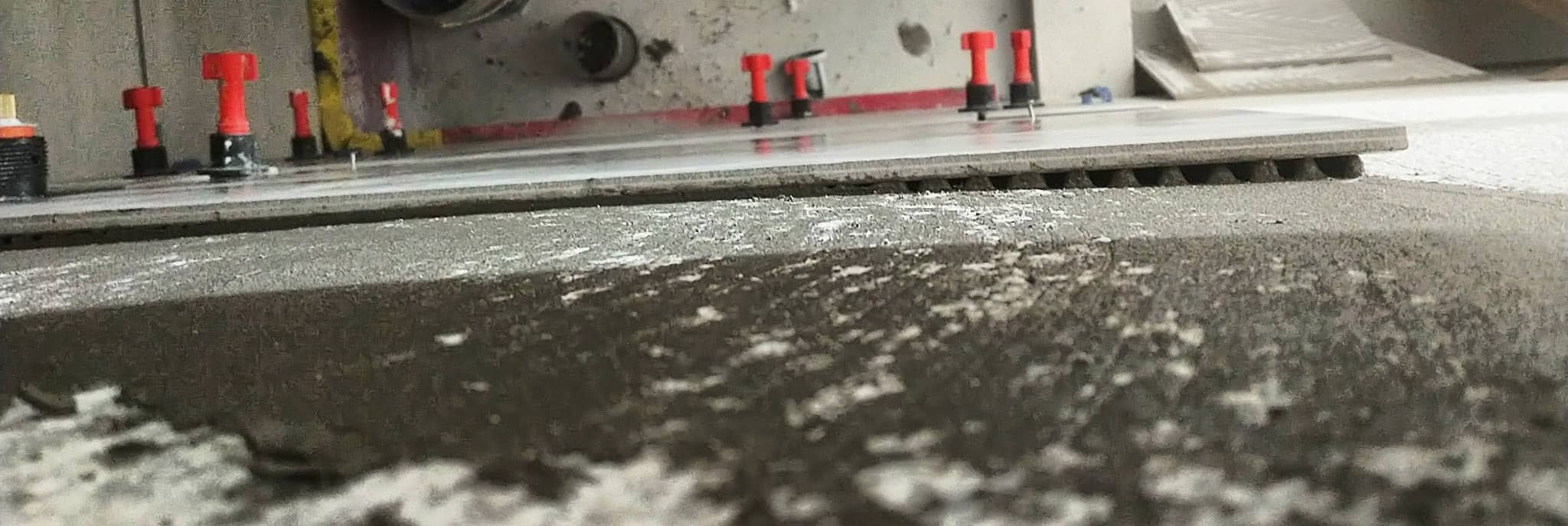 Building up thinset under tile - "As You Go"