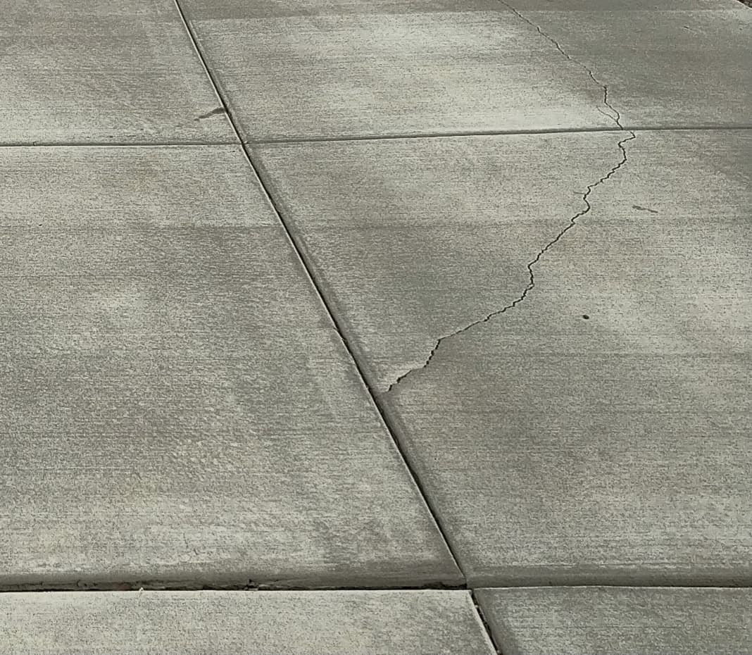 Shear cracking in concrete