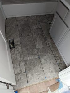 Main level bath floor set