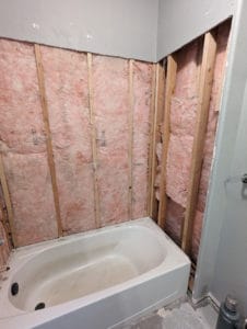 Basement tub surround demo'd3