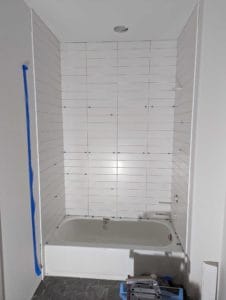 Basement tub surround1 set