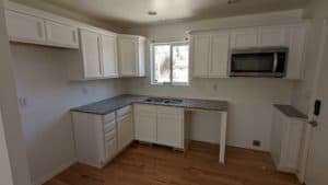 Kitchen backsplash to be installed