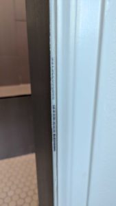 Metal trim in some areas and missing in others2