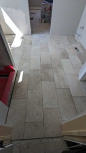 Master bath floor grouted and finished2