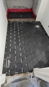 Master bath floor set