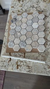 Kitchen backsplash material