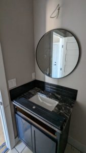 Small bathroom backsplash set