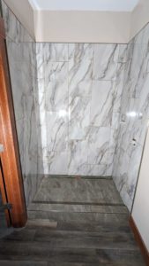 Grouted the walls of the guest shower2