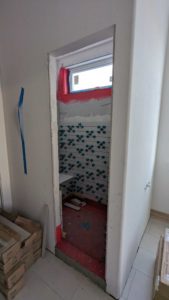 Part of master shower surround set