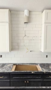 Upstairs kitchen backsplash installed2