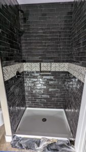 Shower 4 grouted and finished