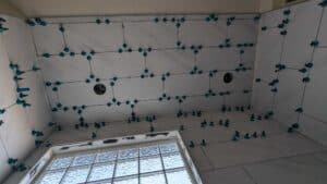 Master shower ceiling set