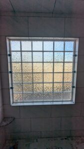 Window tile fully installed