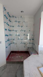 Progress on the master shower