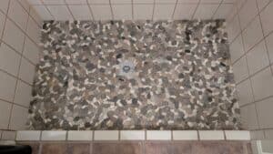 Pebbles presealed with enhancer