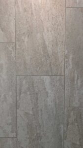 Fireplace tile closeup