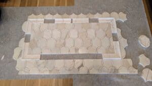Frame and border are completely cut out