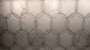 Backsplash tile closeup
