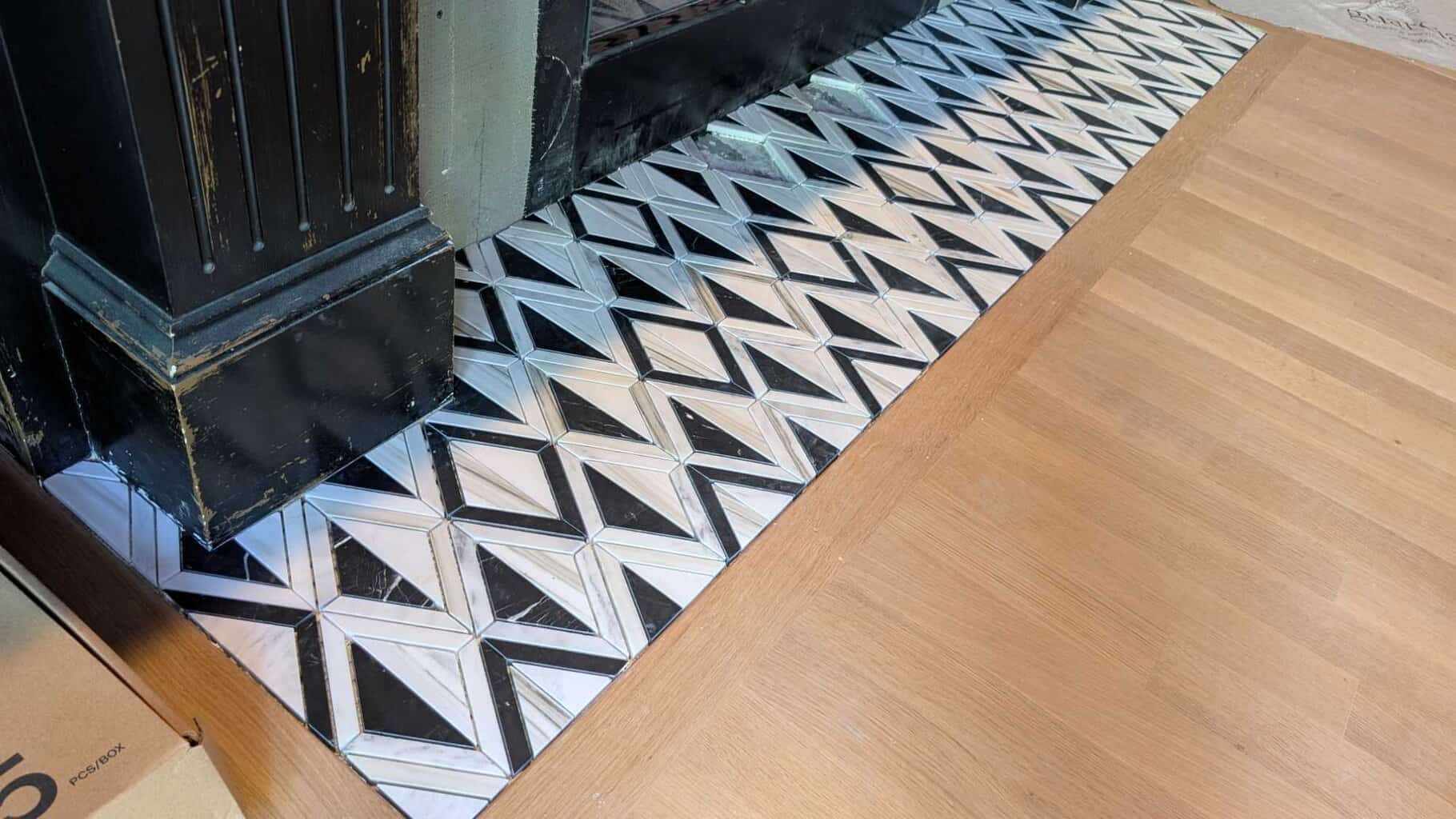 Almost all of master fireplace hearth set - short 1 sheet2