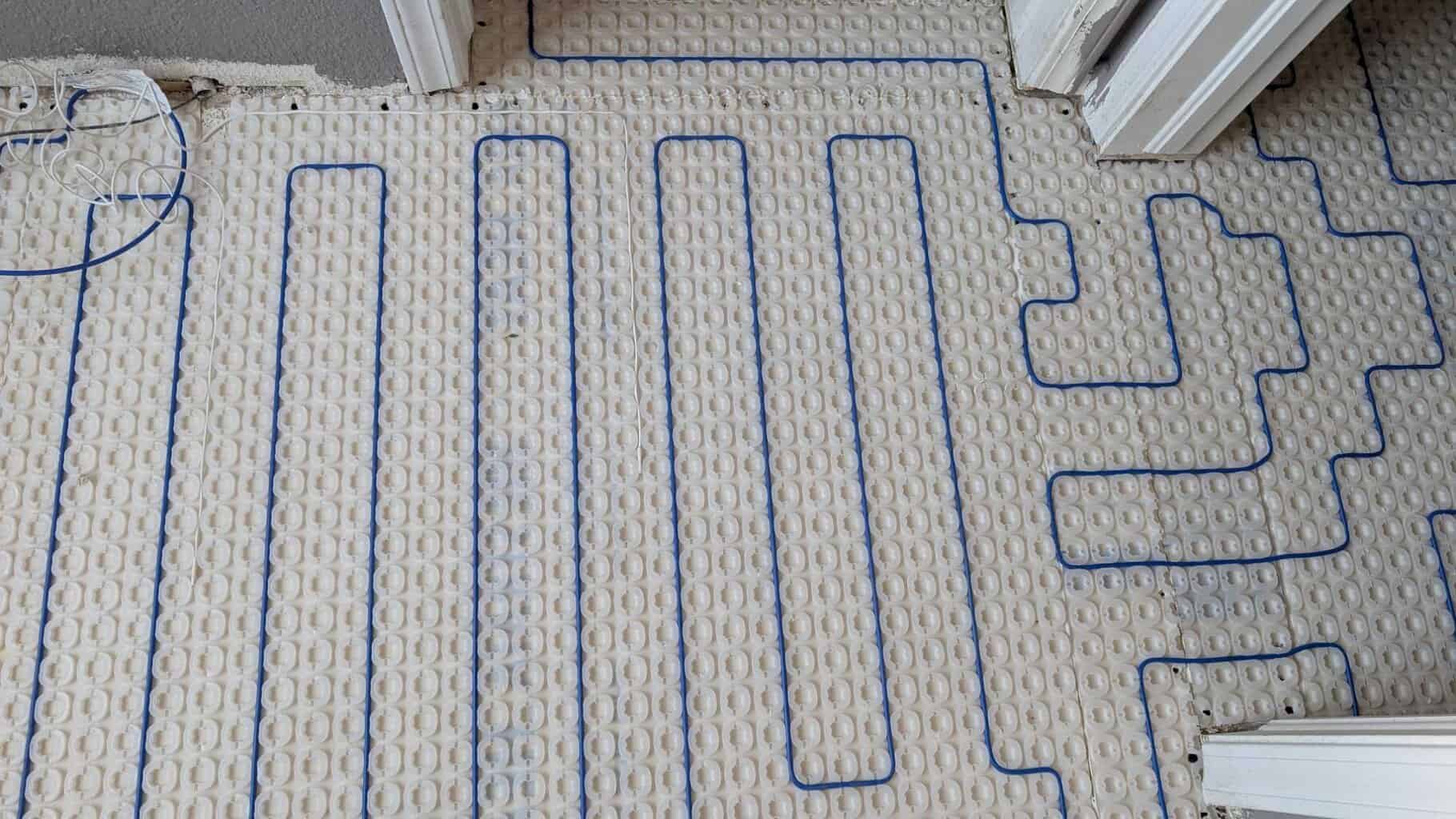 Sensors installed in warm wire