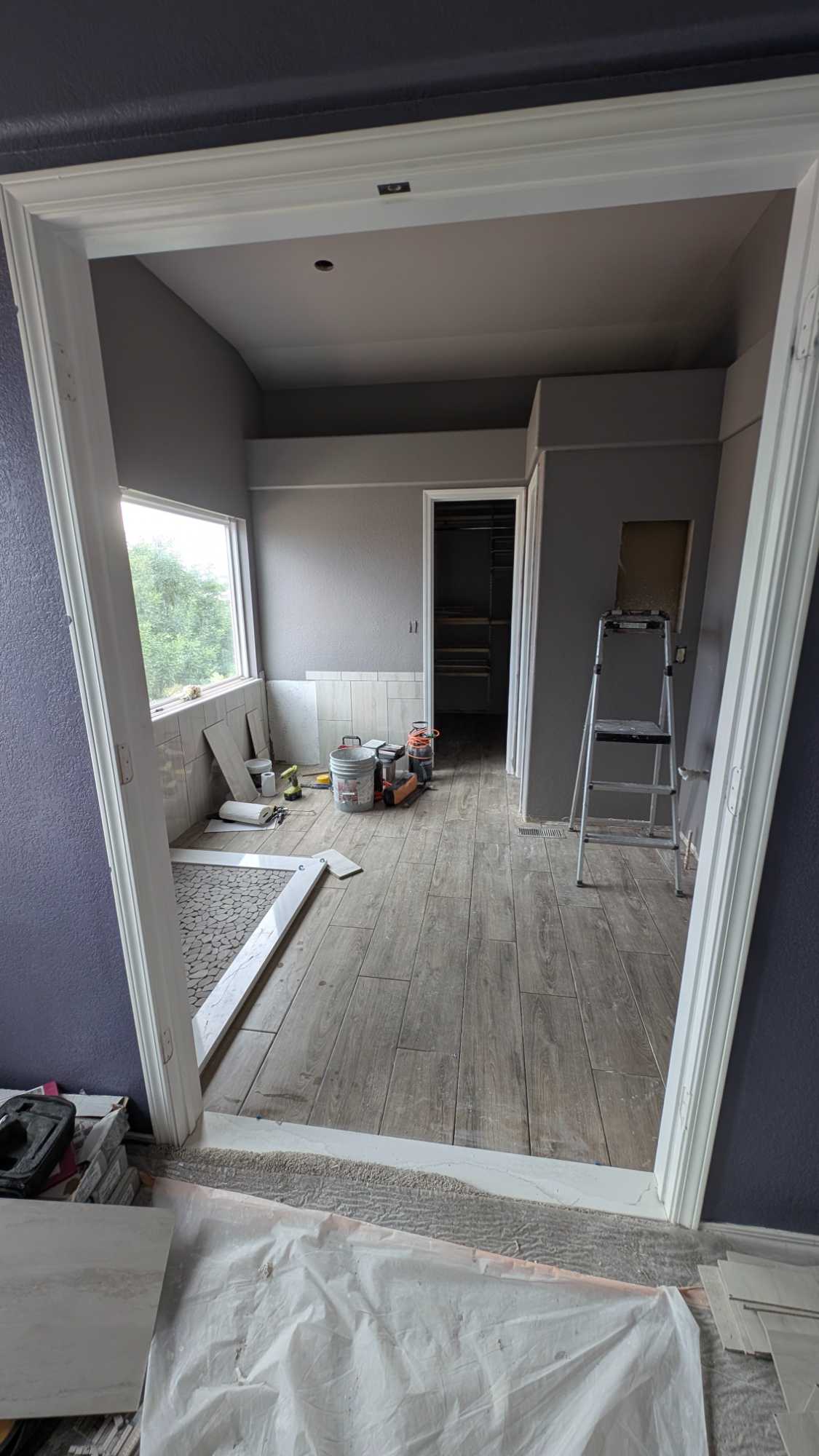 All floors are now completely set