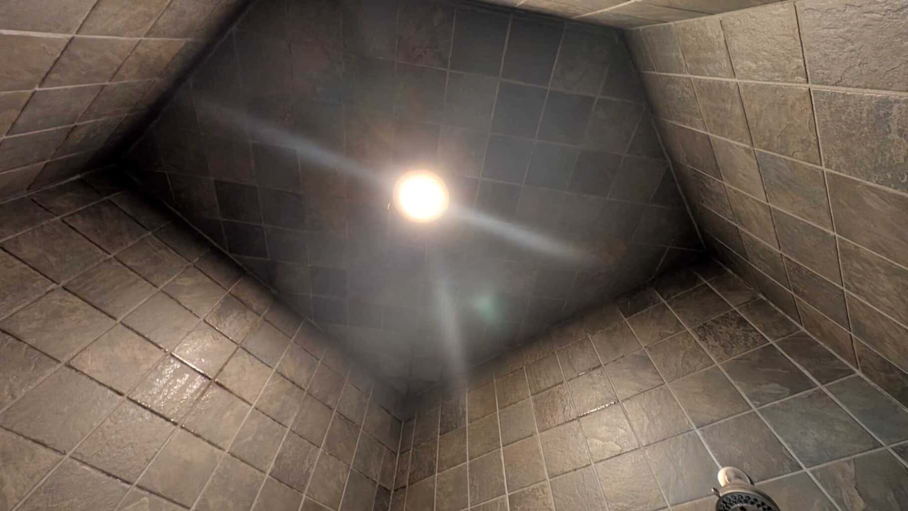 Primary shower has problem holding water - may need to be replaced