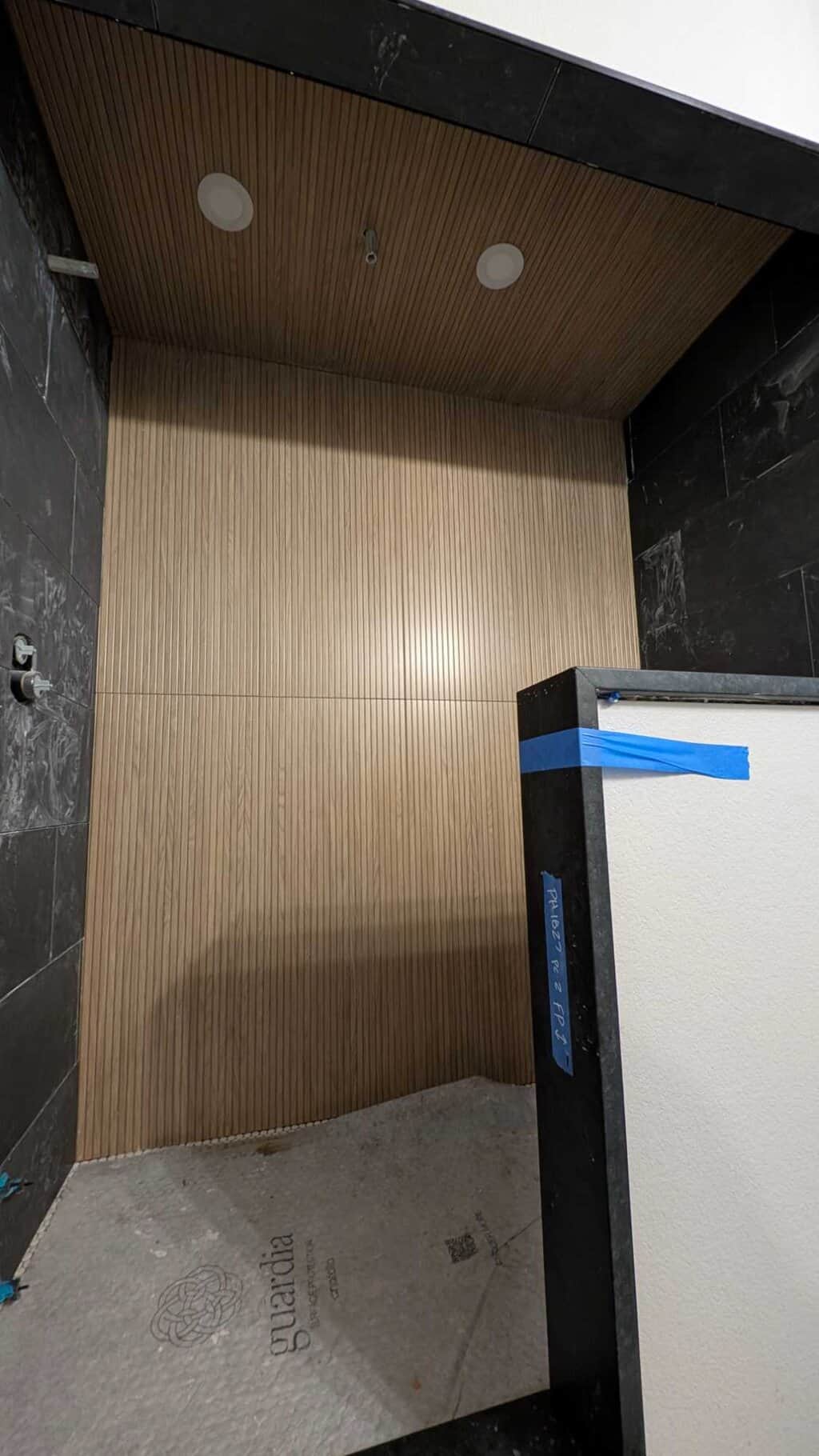 Everything set and brown grout installed2