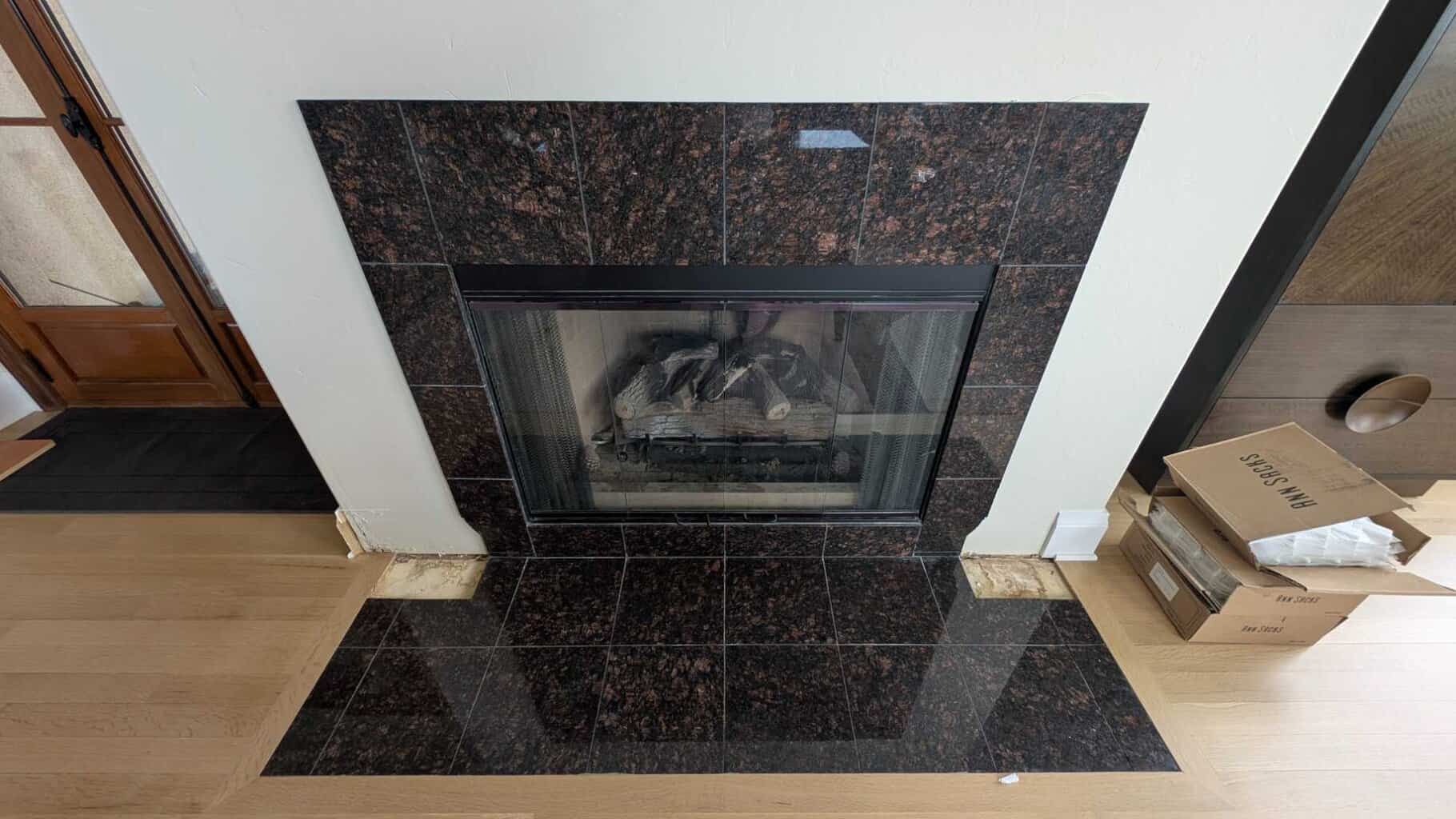 Fireplace to be demo'd