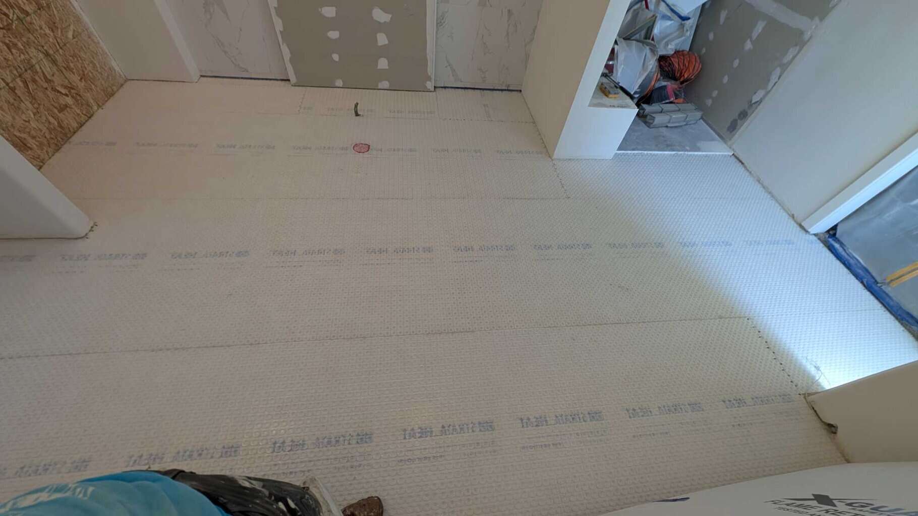 Warm wire membrane installed2