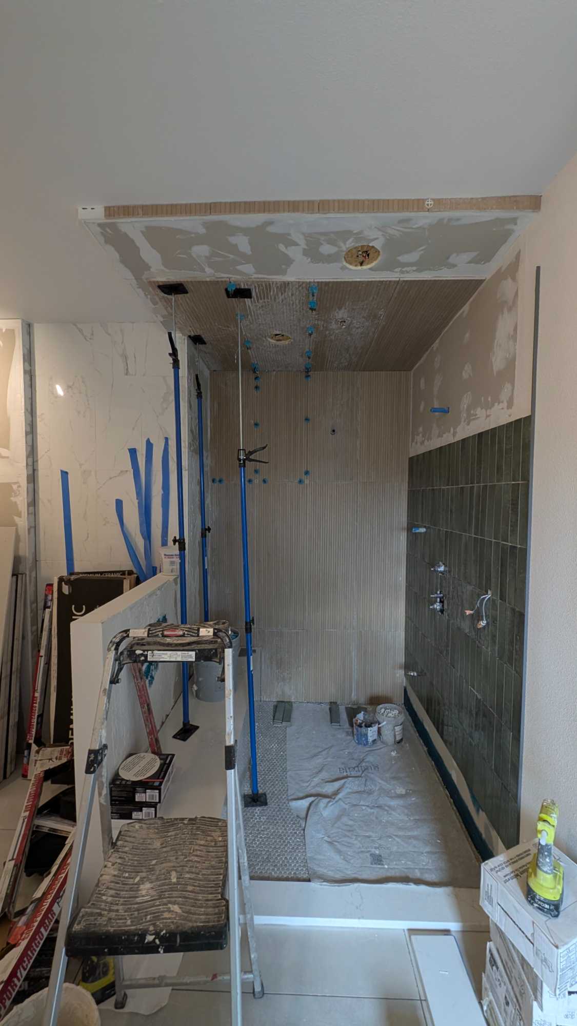 Installing more of the ceiling2