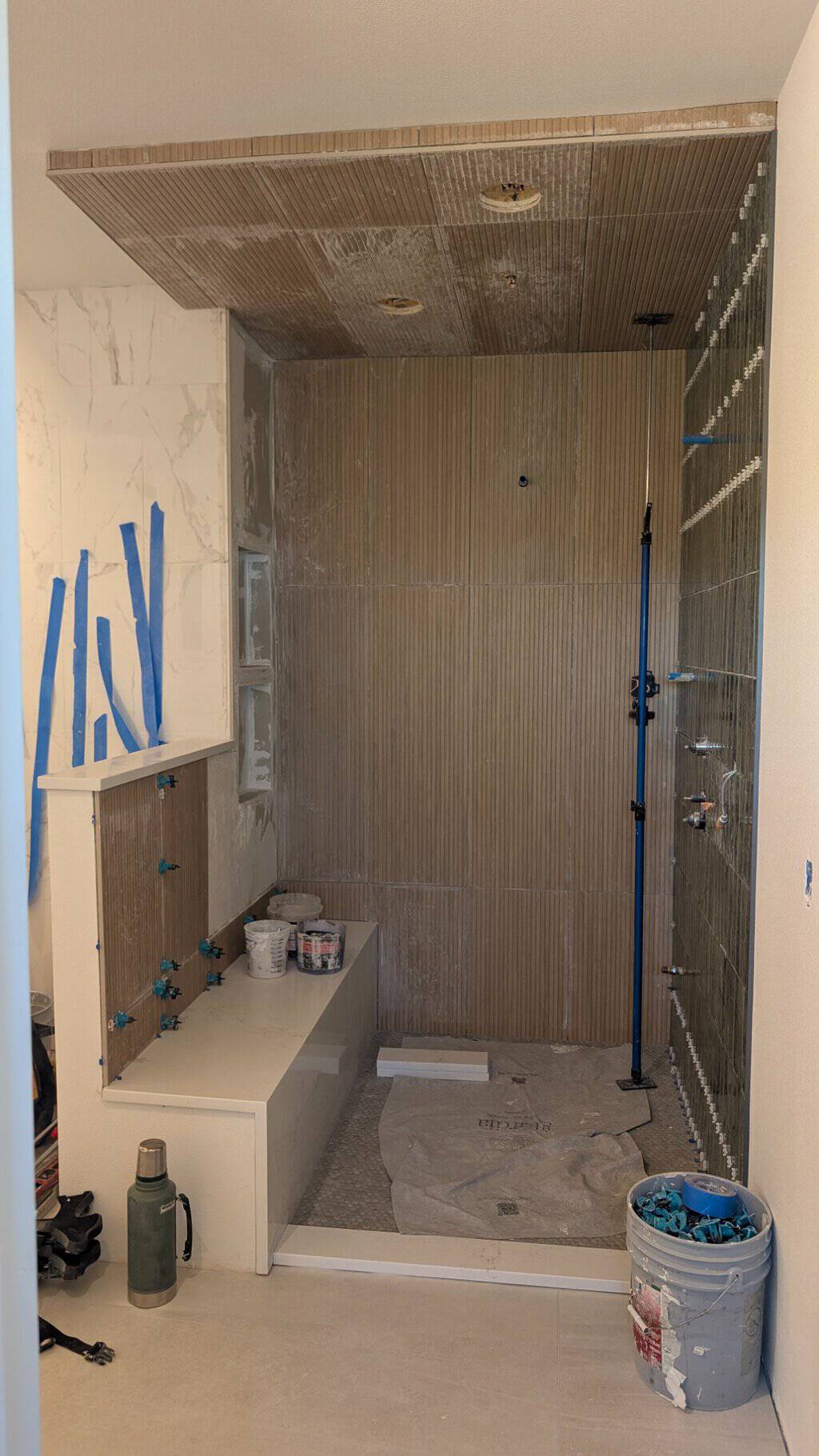 Progress on primary shower