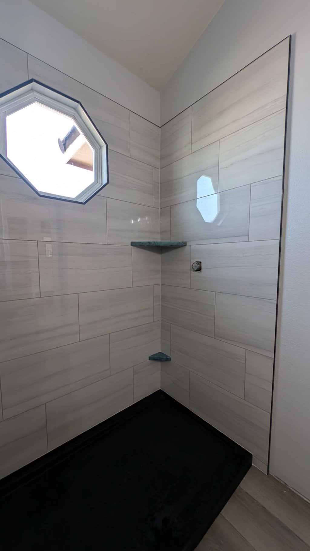 Shower grouted and finiished3