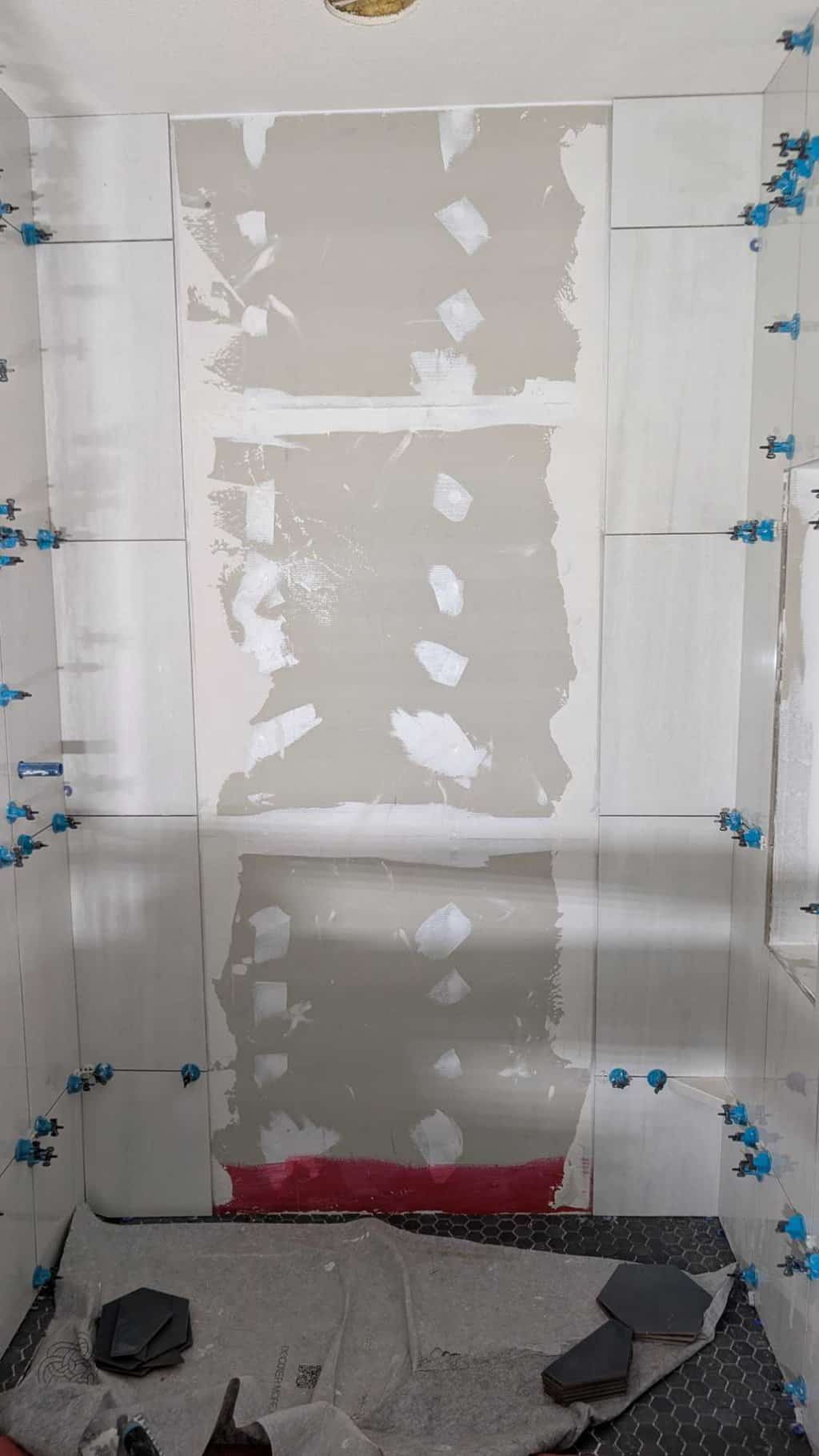 Going to start tiling the hexagon band