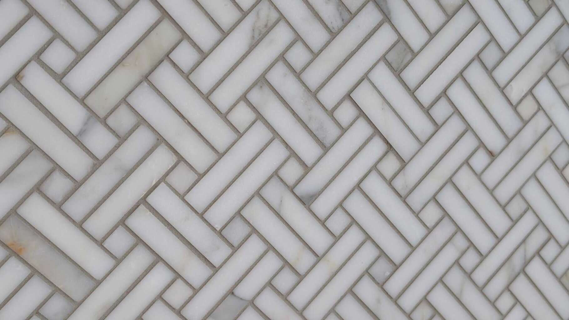 Closeup of fireplace tile