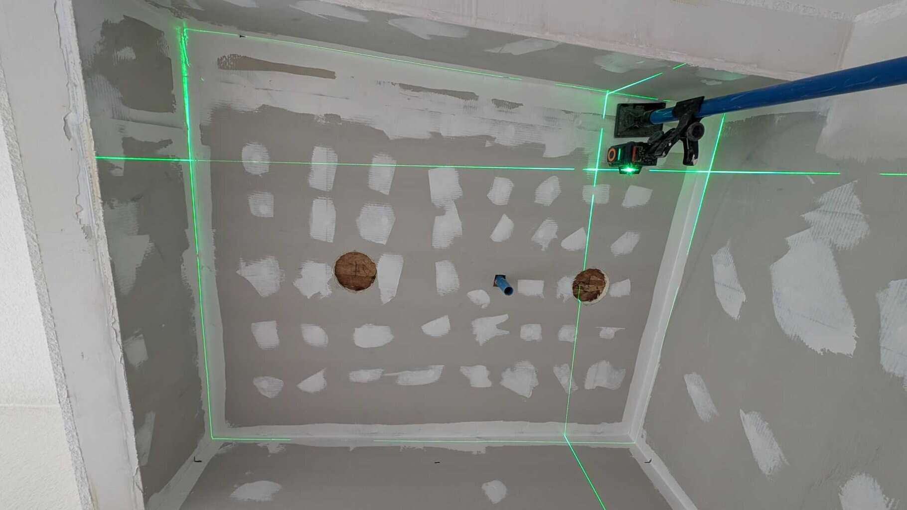 Figuring out how to change the primary shower ceiling slope