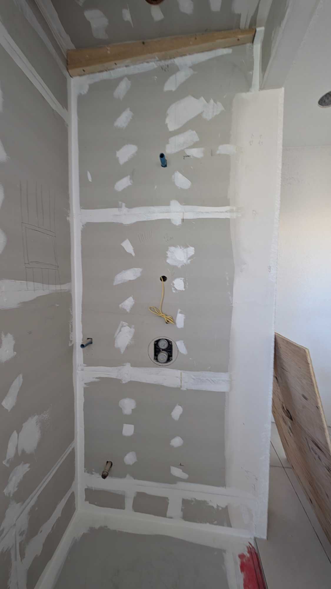 Niche to be cut out and installed