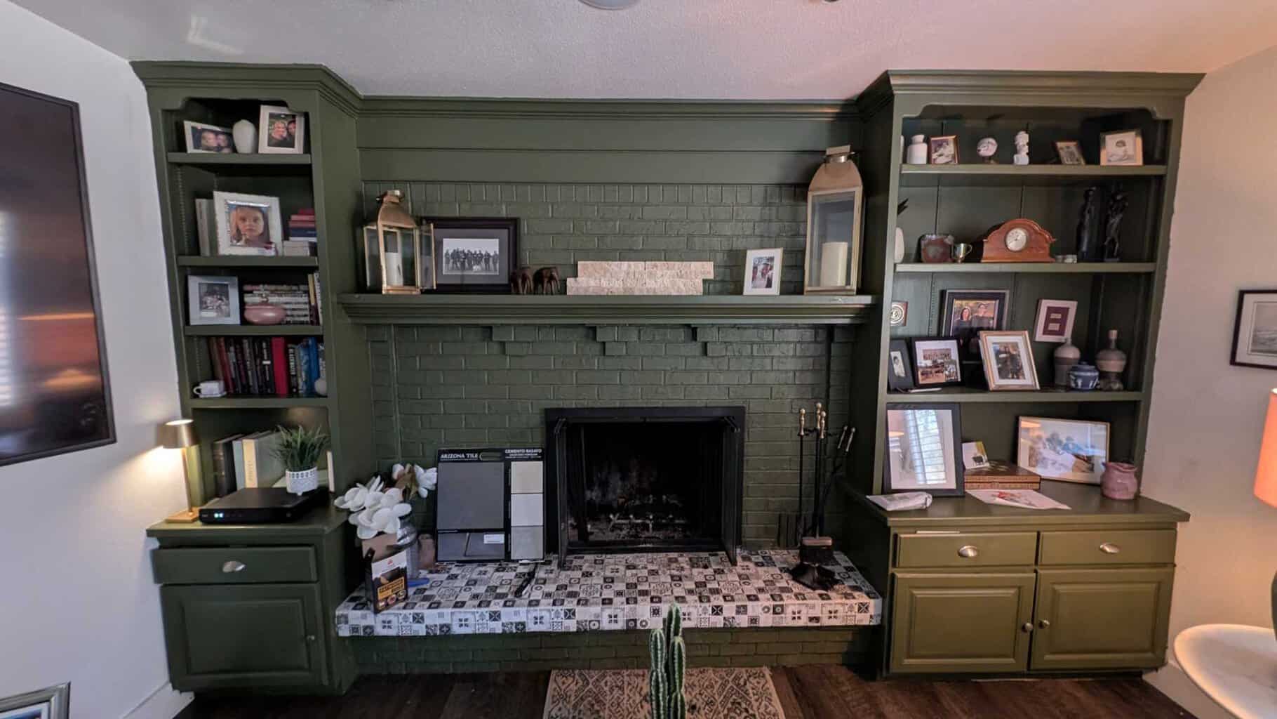 Fireplace to be remodeled