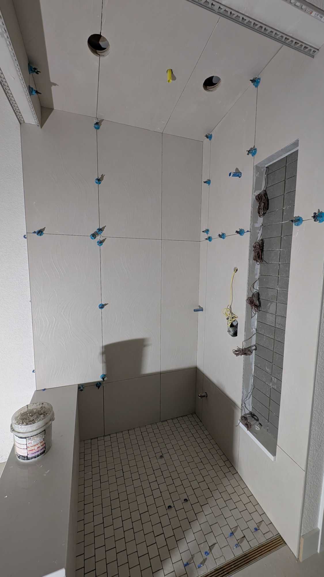 Getting close to finishing primary shower