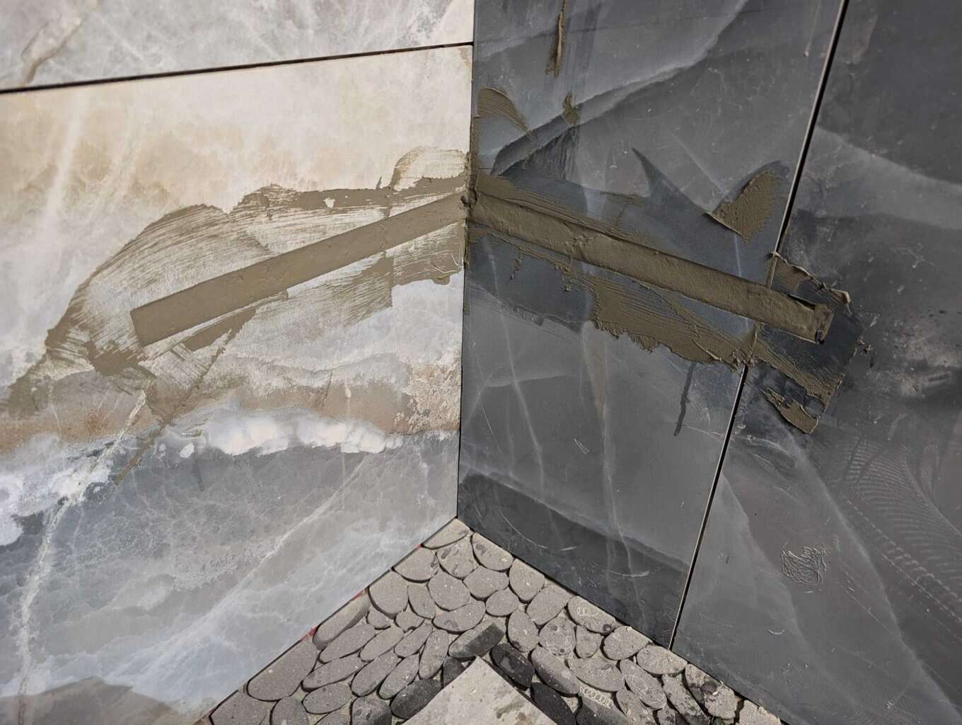 Installing the floating bench