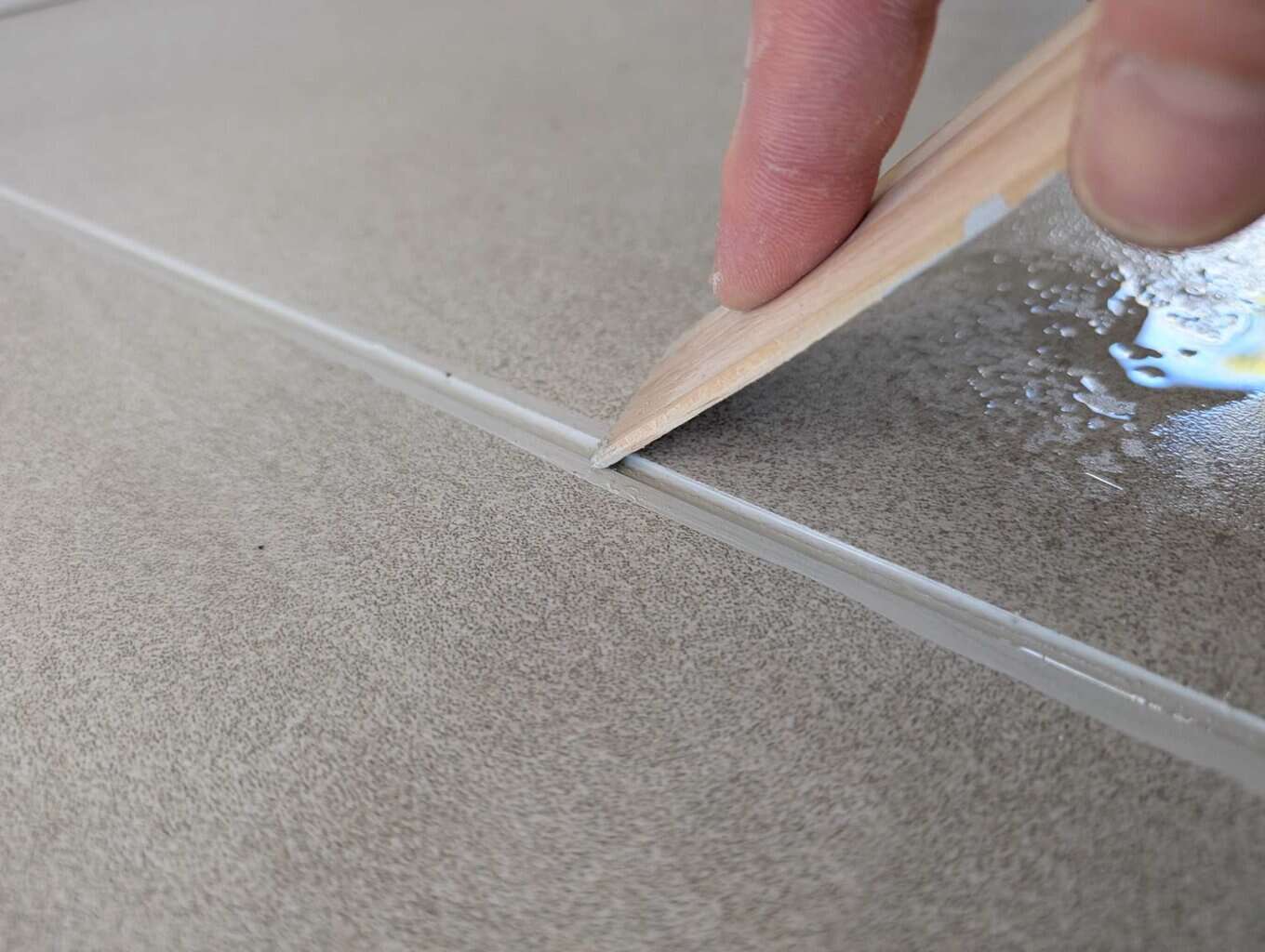 Applying Grout Refresh