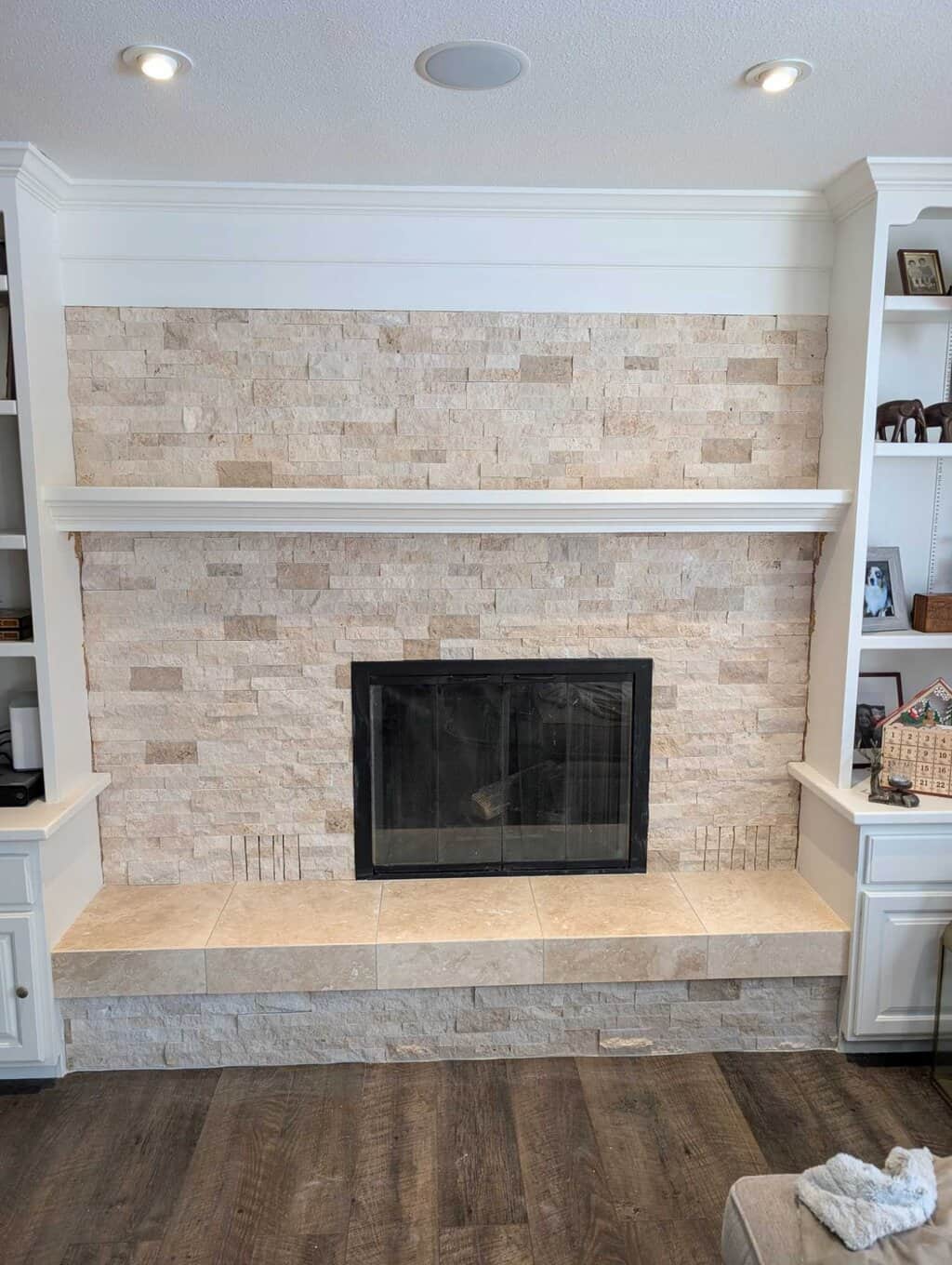 Fireplace finished