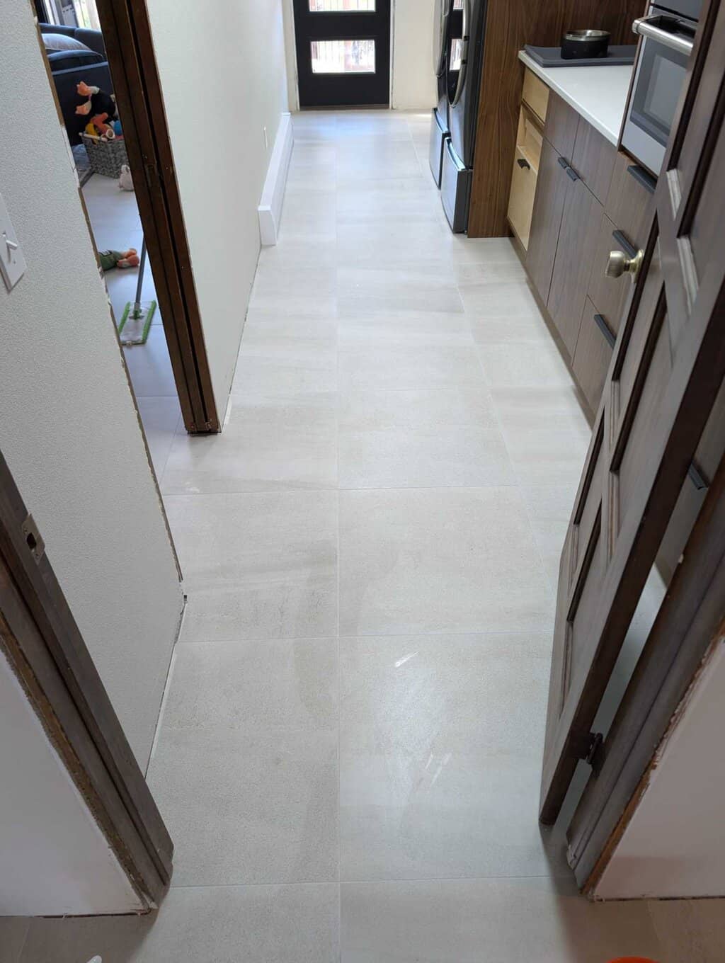 Pantry floor recolored