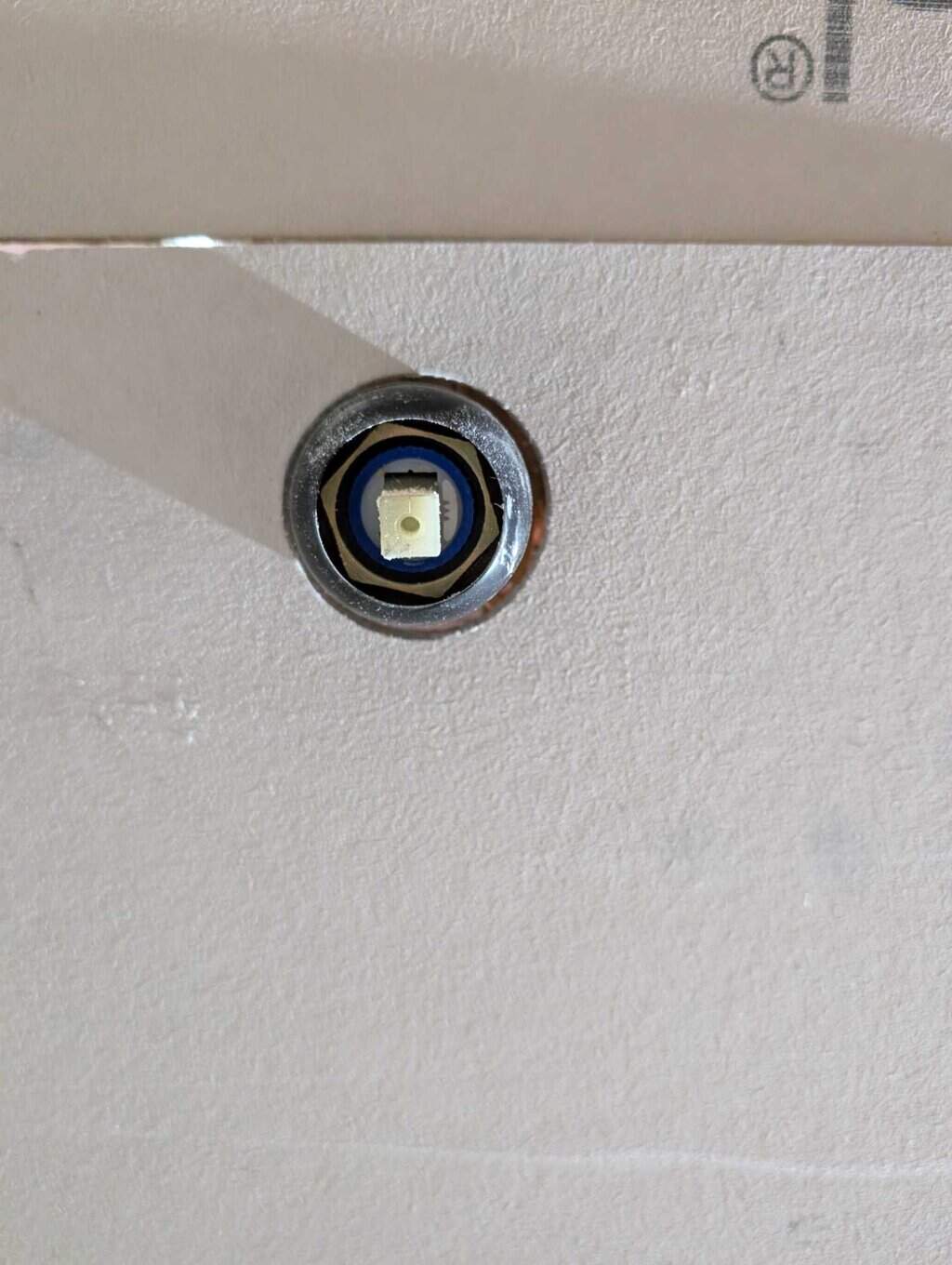 Valve needs to be more fully cut out