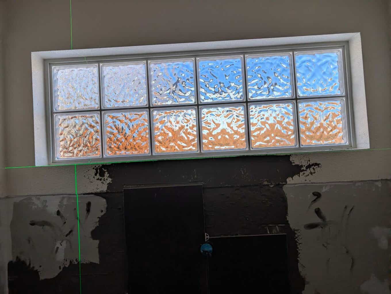 Window about 1/4 in out of level