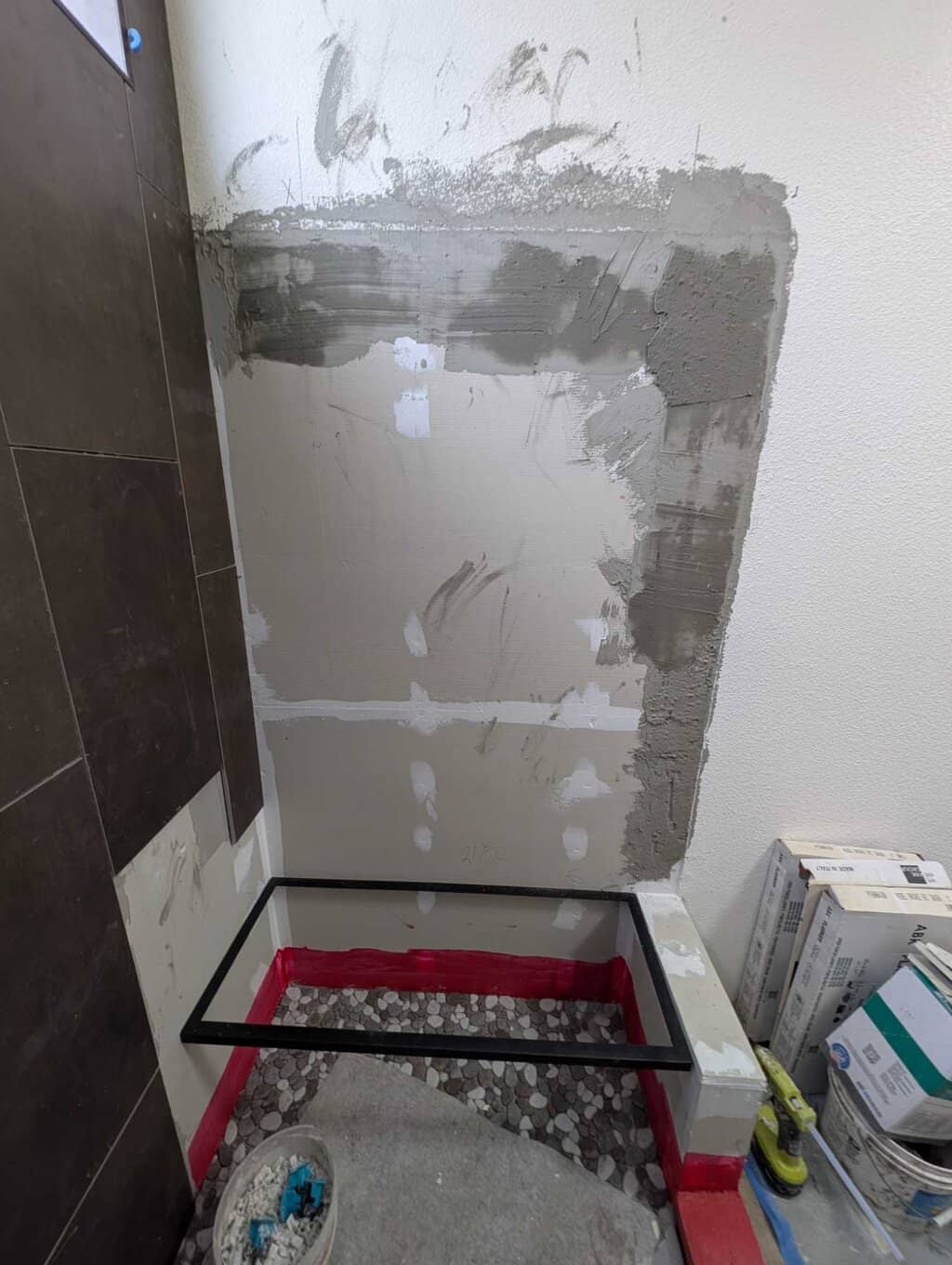 Niche to be cut out and installed