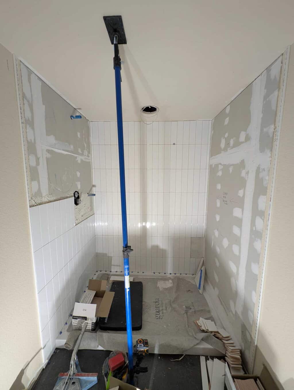 Progress on the walls