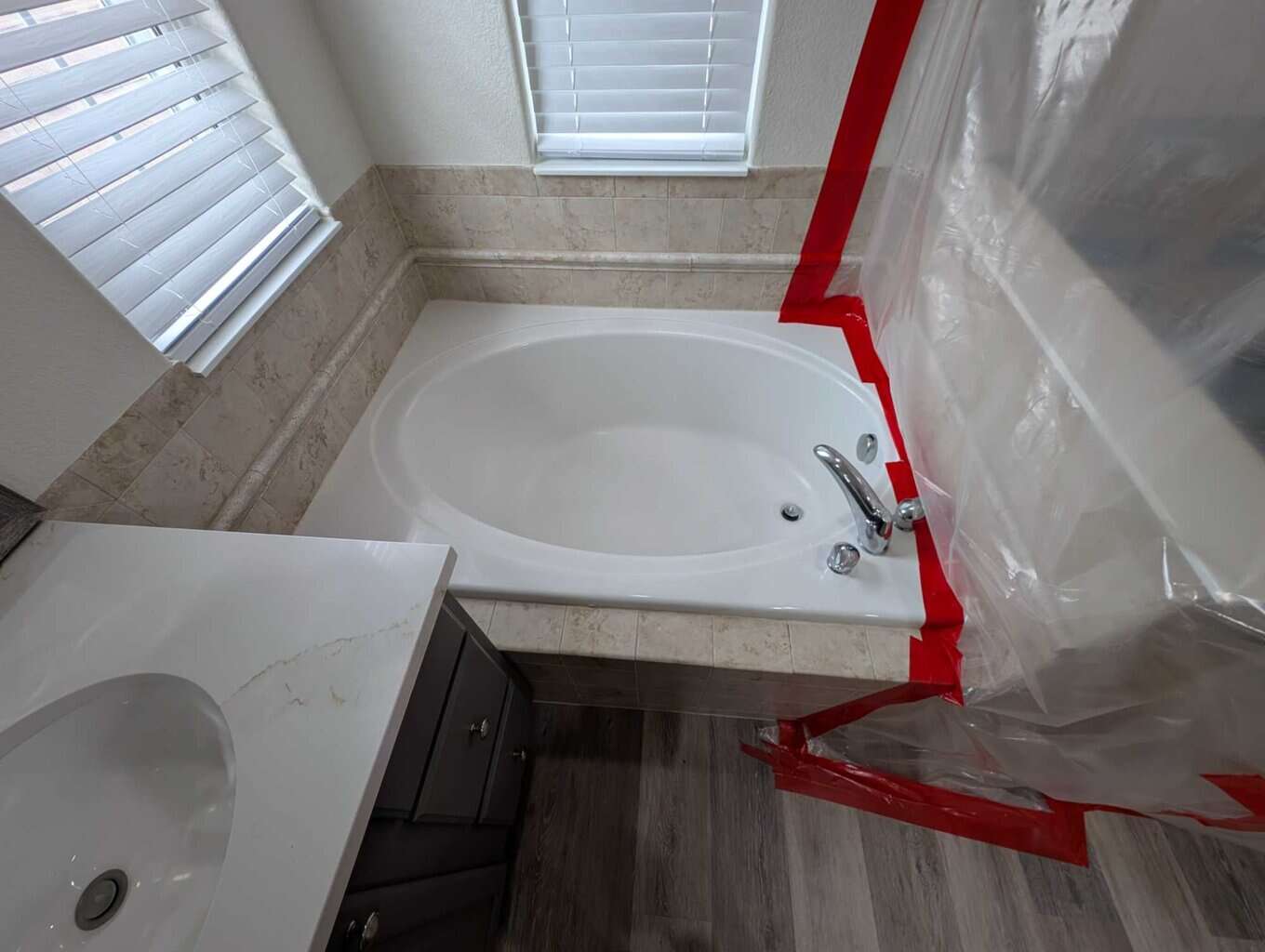 Primary tub surround to be remodeled