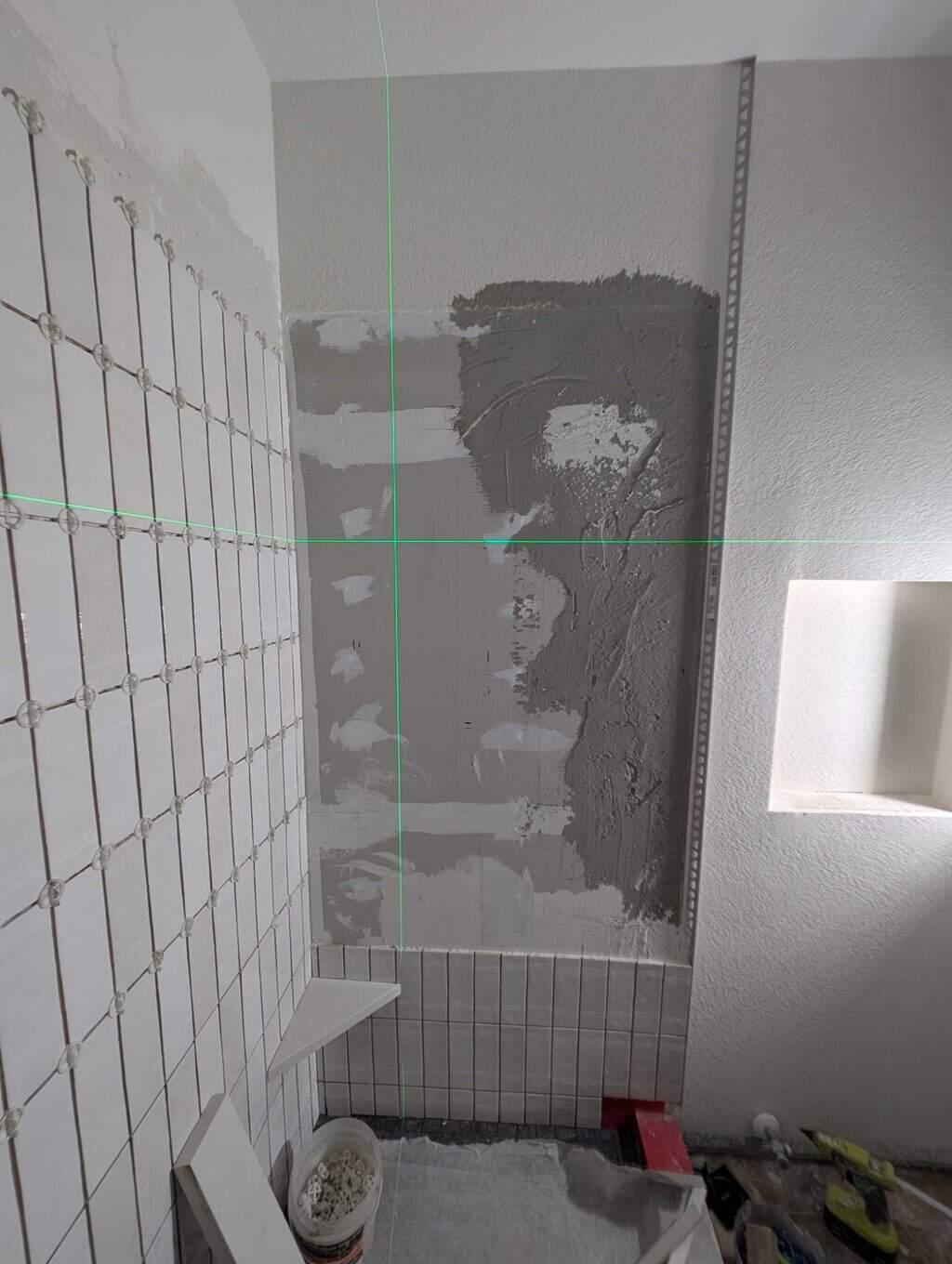 Niche to be cut out and installed