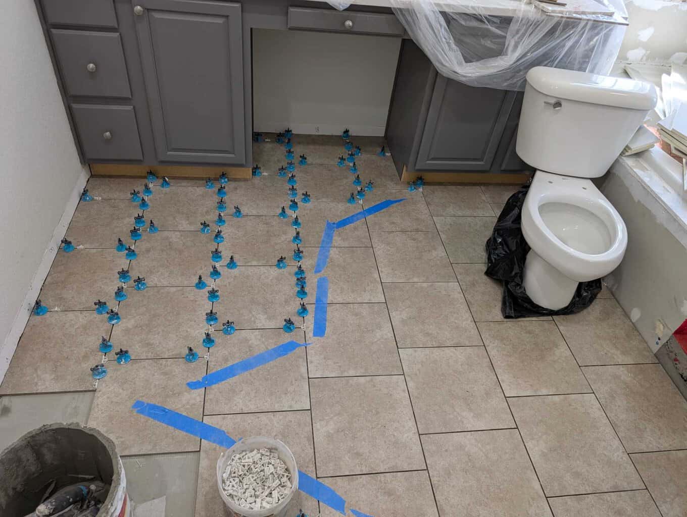 Installing the floor