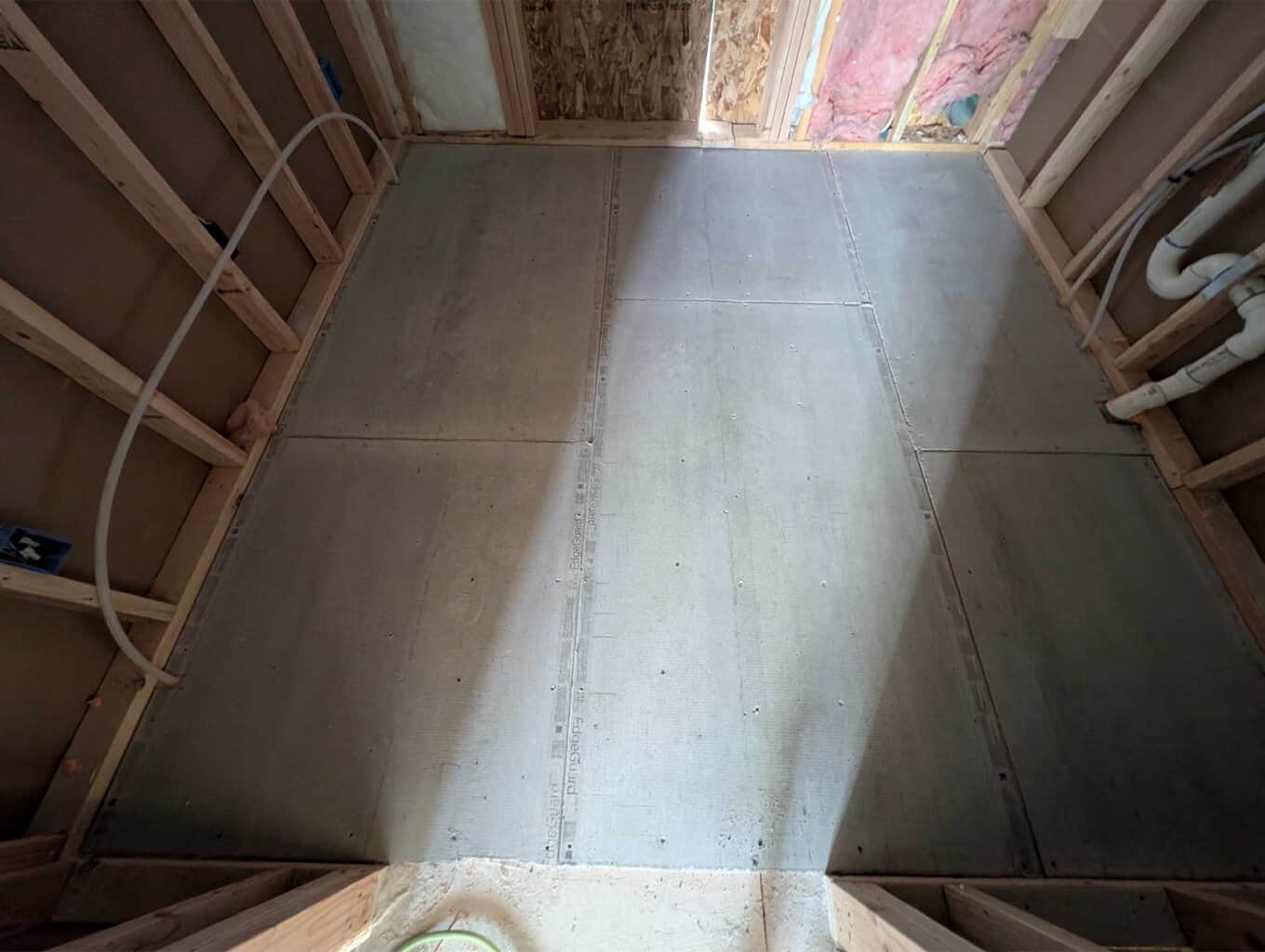 Laundry room underlaid